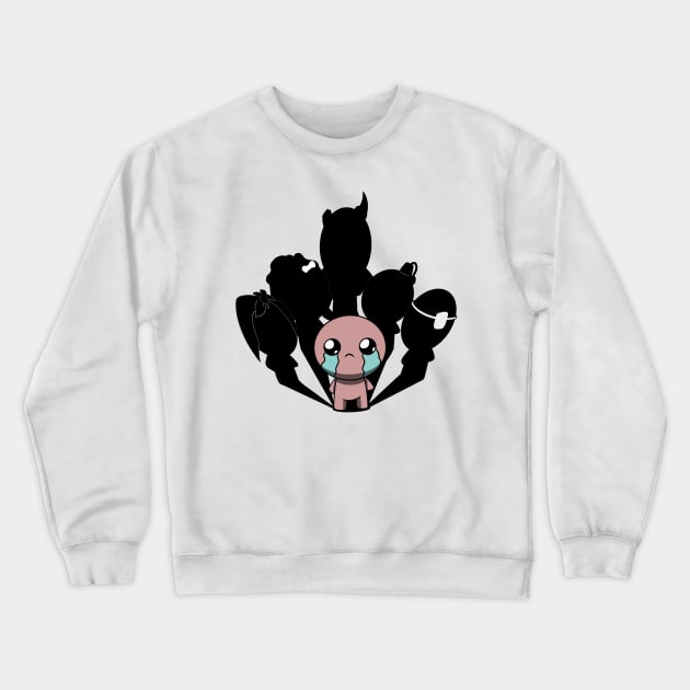 Isaac’s Shadow Crewneck Sweatshirt by Pawful's Designs